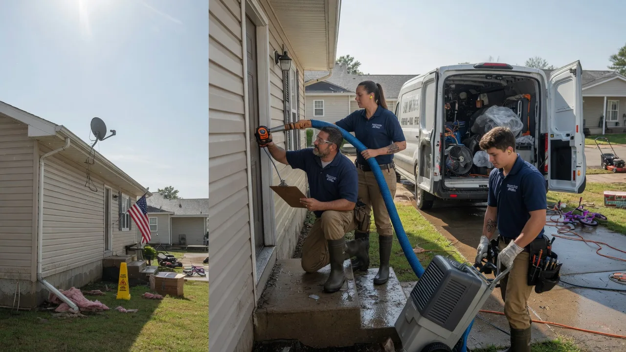 Ceiling Water Damage Restoration in Larrabee, IA near me